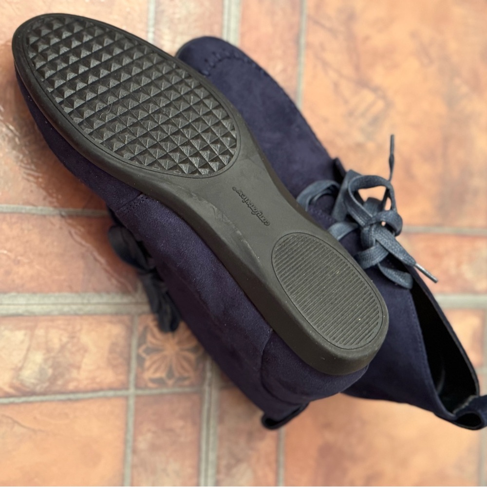 Comfortview Navy Ankle Boots
